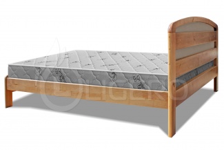 Кровать Бали Lux Мягкая из массива сосны