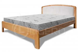 Кровать Бали Lux Мягкая из массива сосны