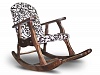 Кресло-качалка из массива сосны
