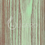 Зеленая эмаль с бордовой патиной