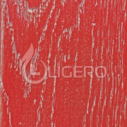 Красная эмаль серебро