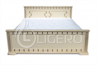 Кровать Бажена из массива сосны