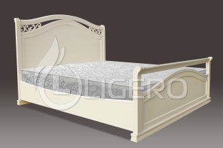 Кровать Грация из массива бука