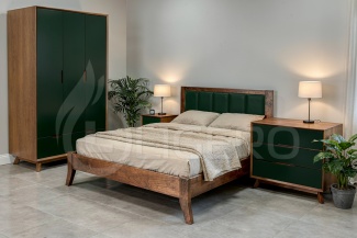 Спальный гарнитур Монако из массива дуба