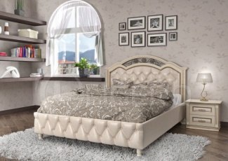 Кровать Амелия Soft из массива сосны