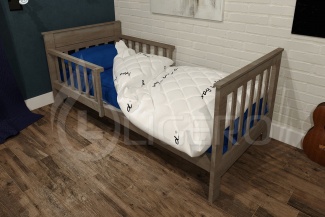 Кровать детская Картеж из массива бука
