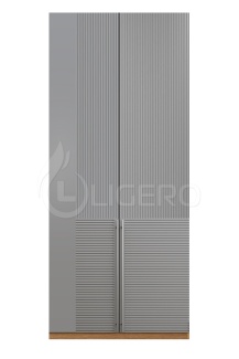 Шкаф Бергамо 2-х ств., фасады МДФ в эмали из массива березы от производителя в Москве Шкаф Бергамо 2-х ств., фасады МДФ в эмали из массива березы