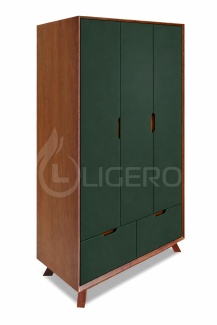 Шкаф Монако 3-х ств. из массива сосны