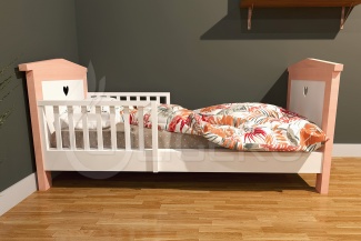 Кровать детская Алина из массива березы