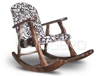 Кресло-качалка из массива сосны