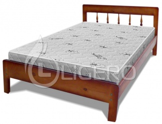 Кровать Д-4 из массива сосны