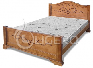 Кровать Лилия из массива бука