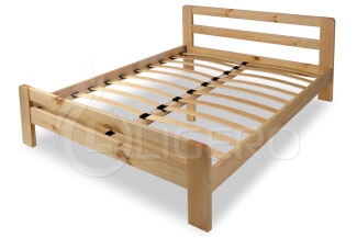 Кровать Д-3 из массива бука