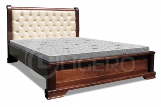 Кровать Лоренцо из массива сосны