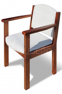 Стул-кресло Дачник из массива дуба