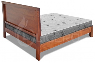 Кровать Бергамо из массива дуба