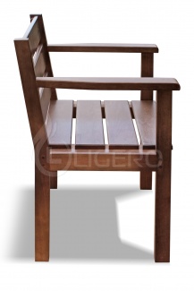 Кресло Дачник из массива дуба