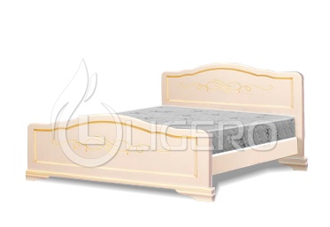 Кровать Сатори из массива бука