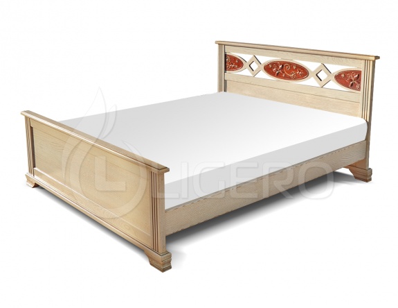 Кровать Лирона из массива березы