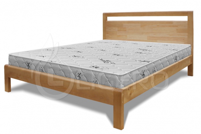 Кровать Рамона из массива дуба