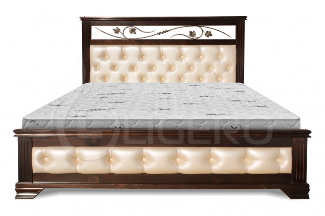 Кровать Лозанна из массива сосны