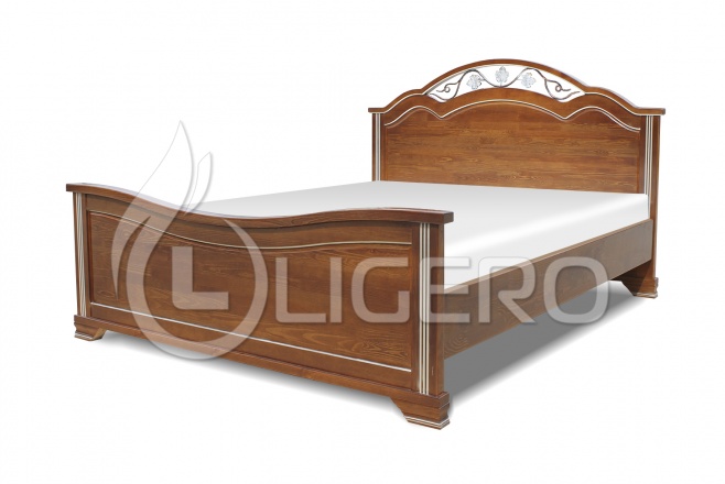 Кровать Амелия из массива бука
