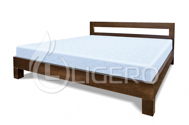 Кровать Витязь из массива брезы