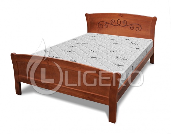 Кровать Адель из массива сосны
