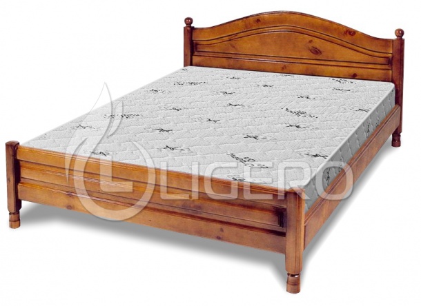 Кровать Г-Ф из массива дуба