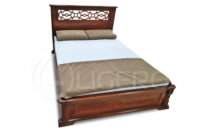 Кровать Пальмира из массива сосны