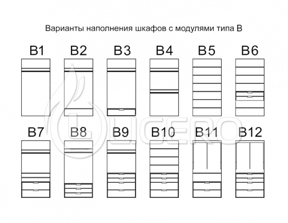 Шкаф Макси из серии "Дарина" из массива сосны