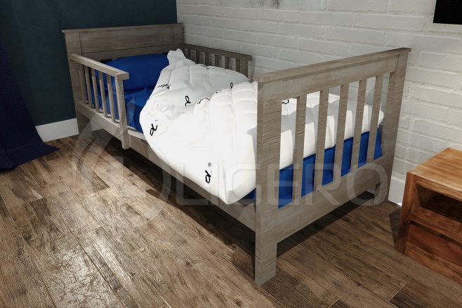 Кровать детская Картеж из массива сосны