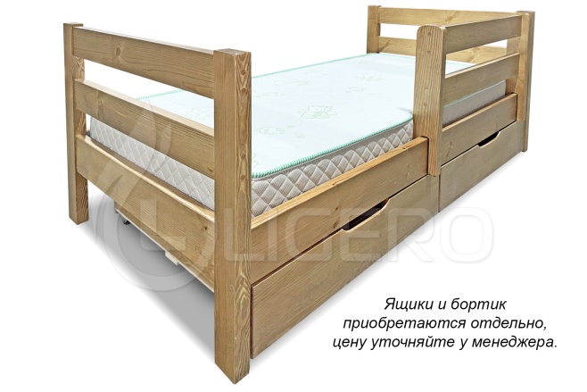 Кровать Росинка из массива березы