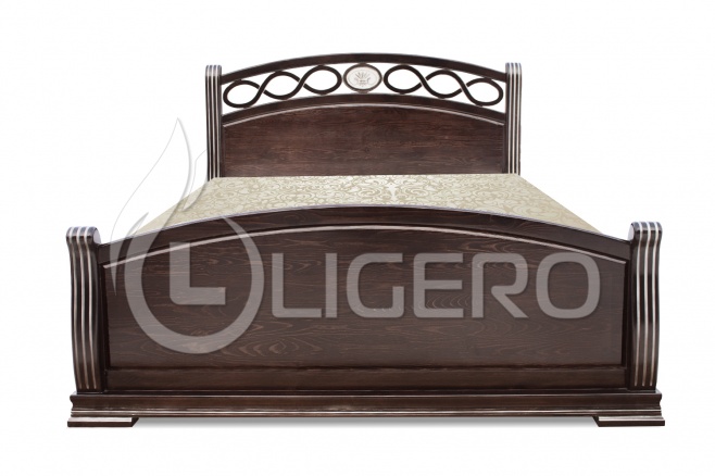 Кровать Сиена из массива сосны