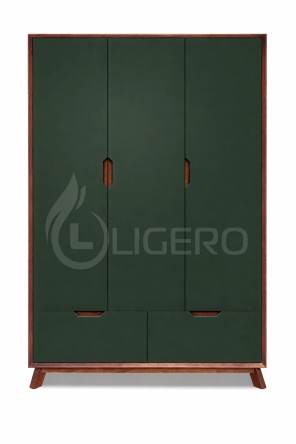 Шкаф Монако 3-х ств. из массива дуба