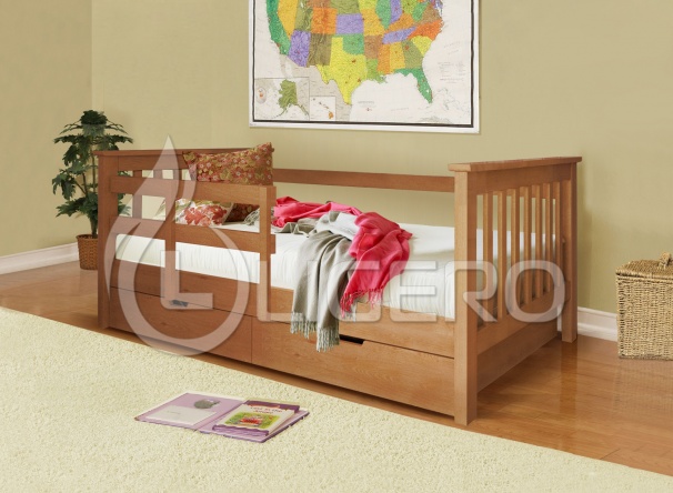 Детская кровать Аристо из массива березы