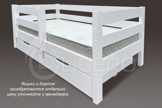 Кровать Кроха из массива дуба