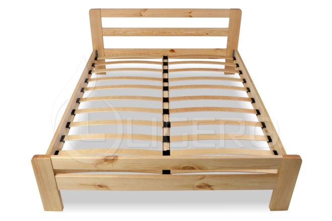 Кровать Д-3 из массива бука