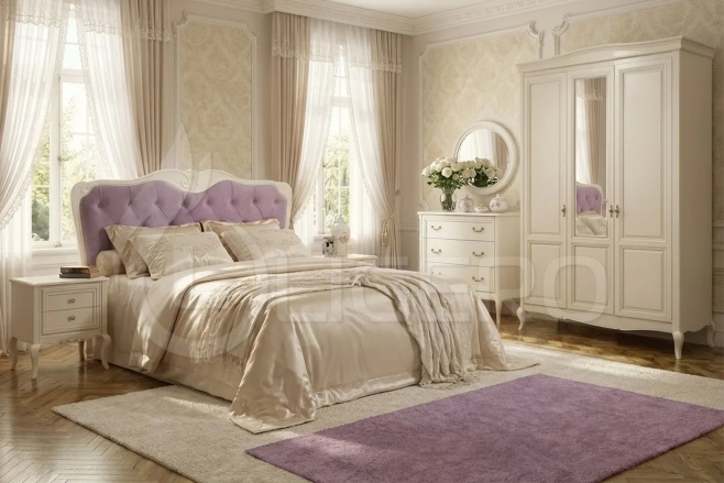 Спальный гарнитур Флерон из массива березы