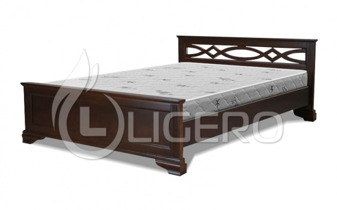 Кровать Лира из массива сосны