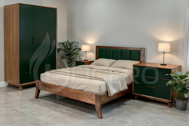 Спальный гарнитур Монако из массива бука