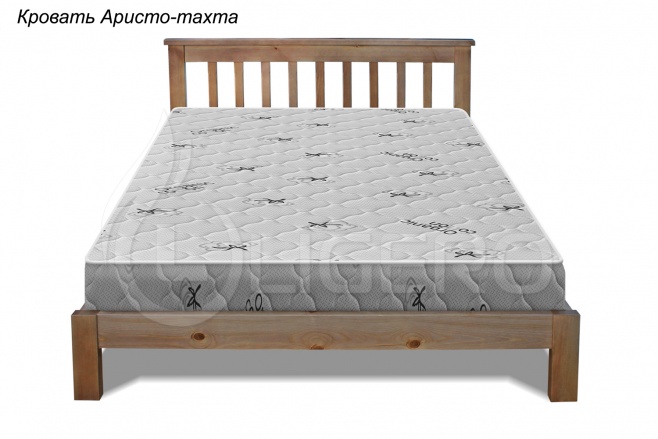 Кровать Аристо из массива бука