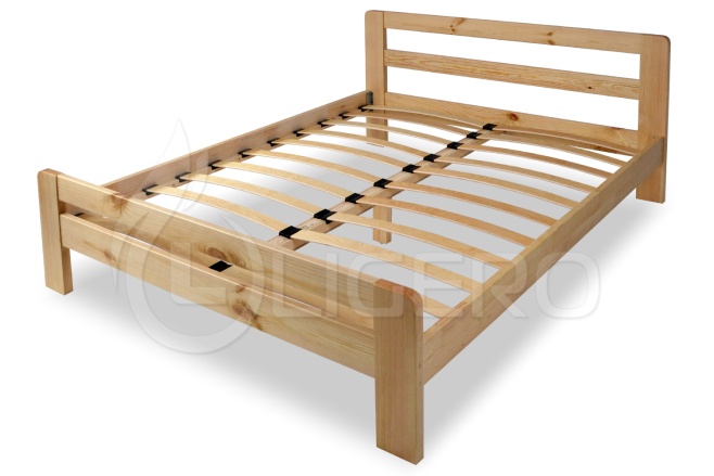 Кровать Д-3 из массива бука