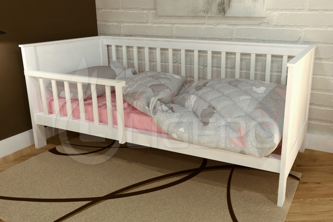 Кровать детская Манеж из массива дуба