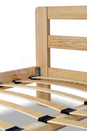 Кровать Д-3 из массива березы