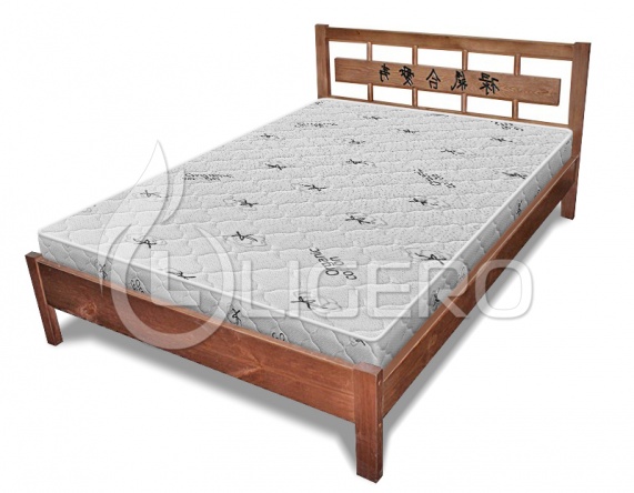 Кровать Сакура 2 из массива дуба