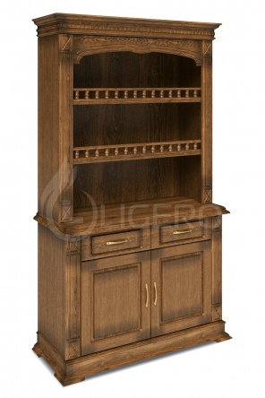 Шкаф комбинированный Флоренция из массива сосны