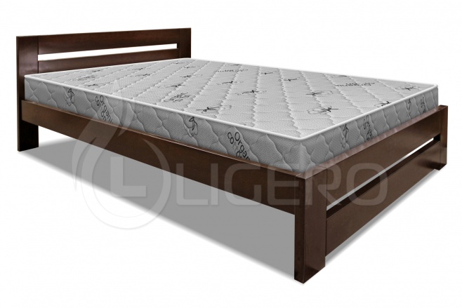 Кровать Сопрано из массива дуба