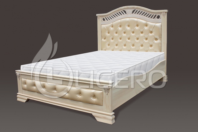 Кровать Оливия Люкс из массива сосны