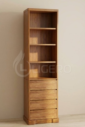 Стеллаж Бали Люкс из массива бука